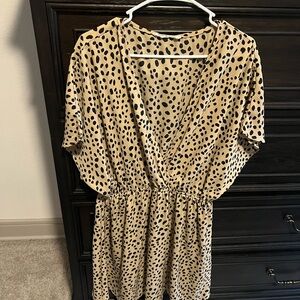 Chic Soul Animal Print Dress